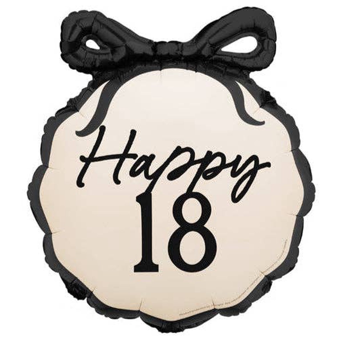 Happy Birthday 18 Milestone Foil Balloon