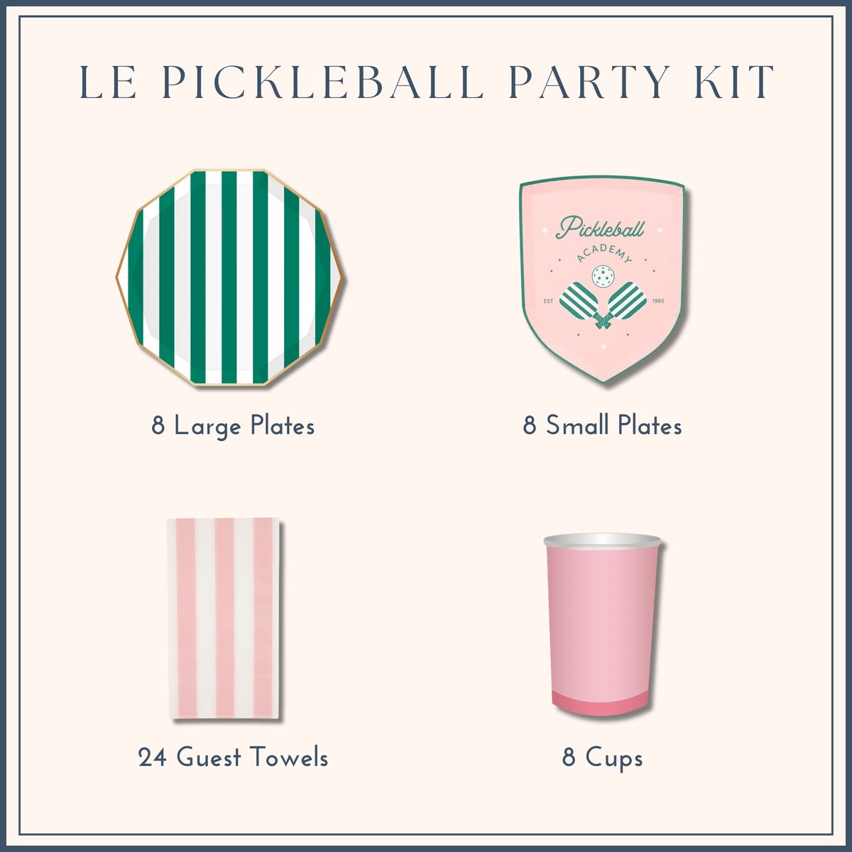 Le Pickleball Party Kit
