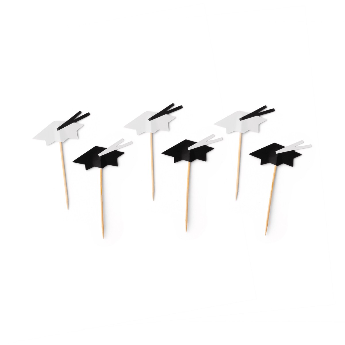 Grad Hat Cupcake Toppers