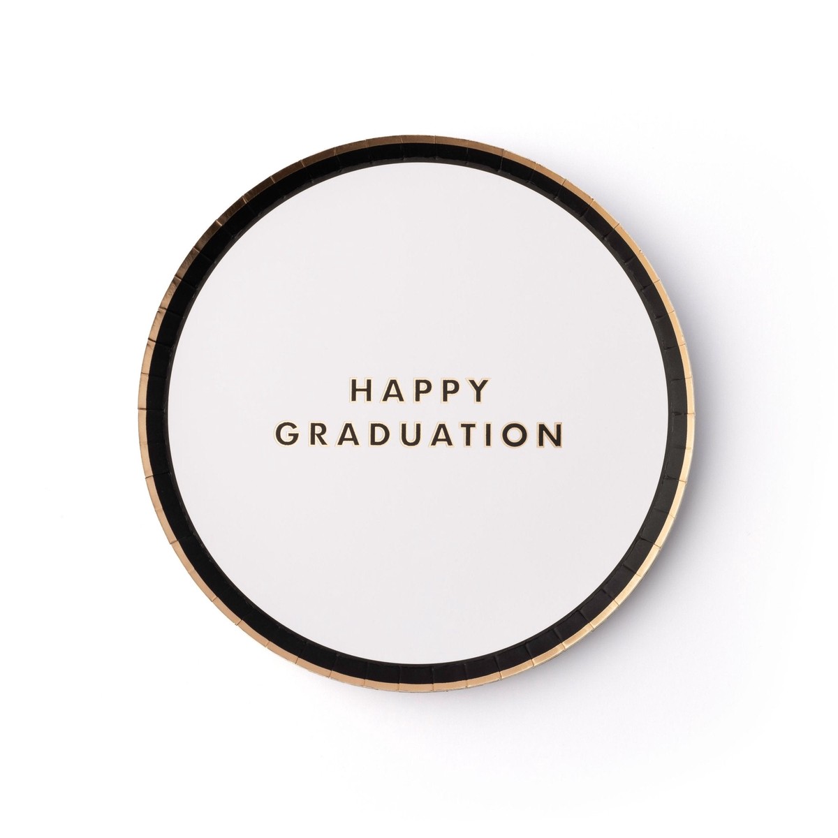 Happy Graduation Snack Plates