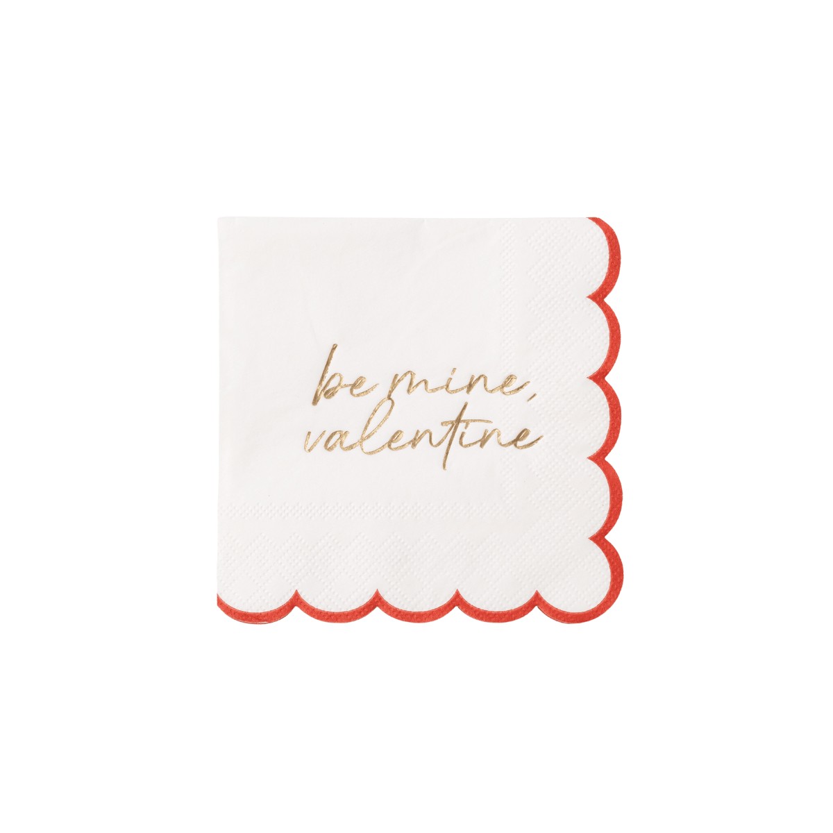 'be Mine, Valentine' Cocktail Napkins