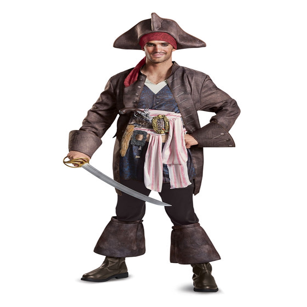 Deluxe Captain Jack Adult CostumE