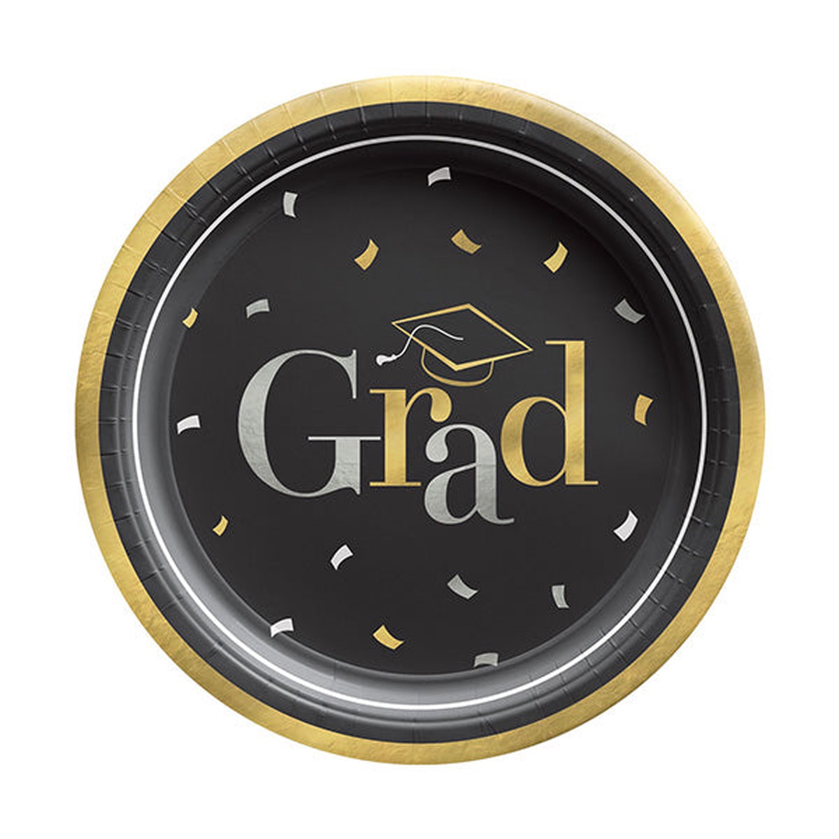 Class Dismissed 7in Round Luncheon Paper Plates 8ct
