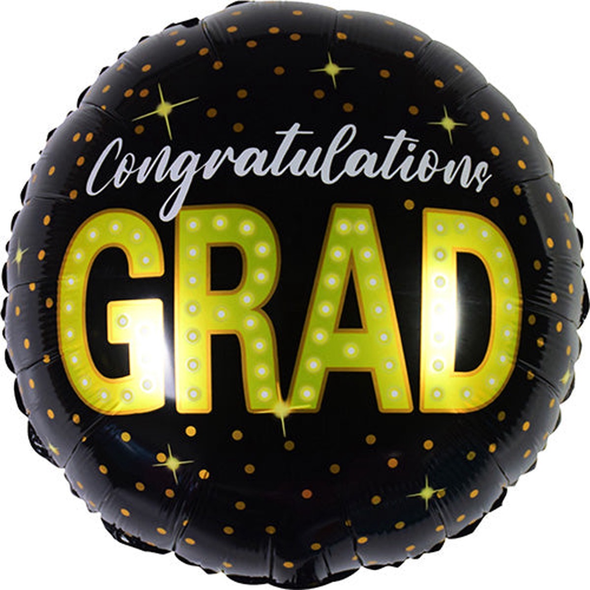 Congratulations Grad 18in Metallic Balloon