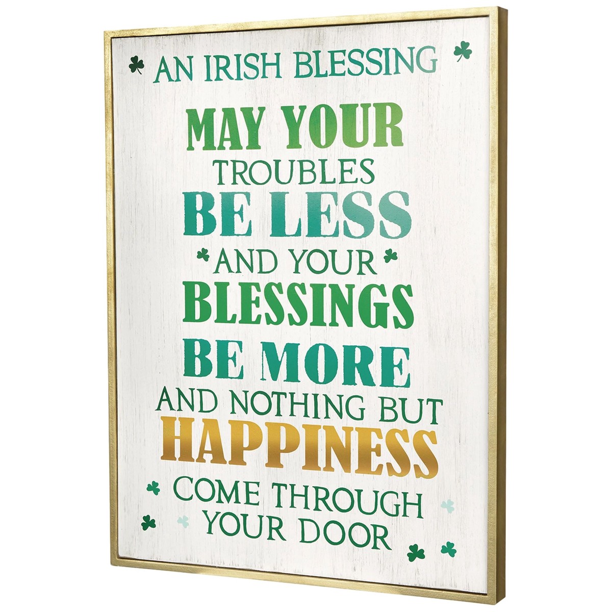 "An Irish Blessing" Plaque