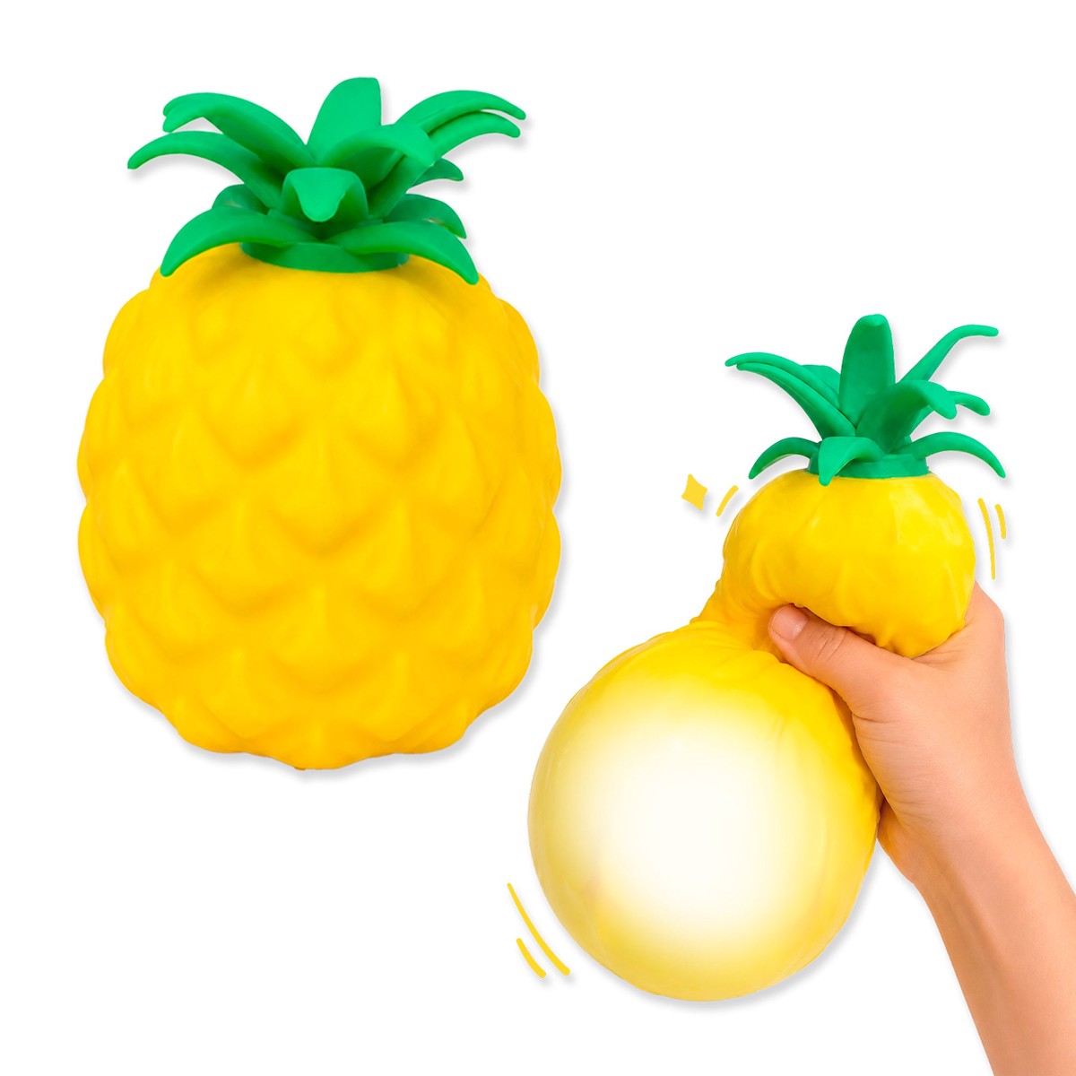 Oh My Squish Jumbo Pineapple Squishy Toy, 1 Count
