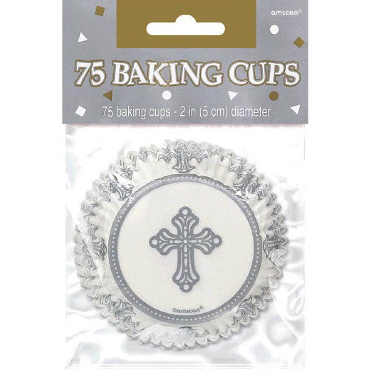Religious Baking Cups 75/pkg.