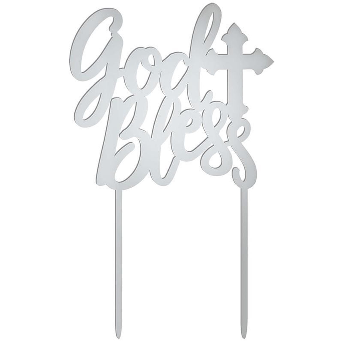 God Bless Cake Topper