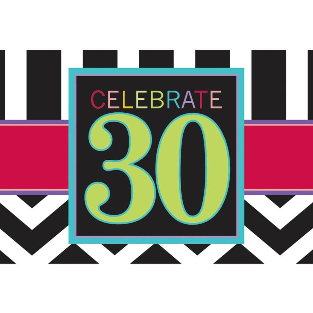 30th Celebration - Invitations 8/pkg.