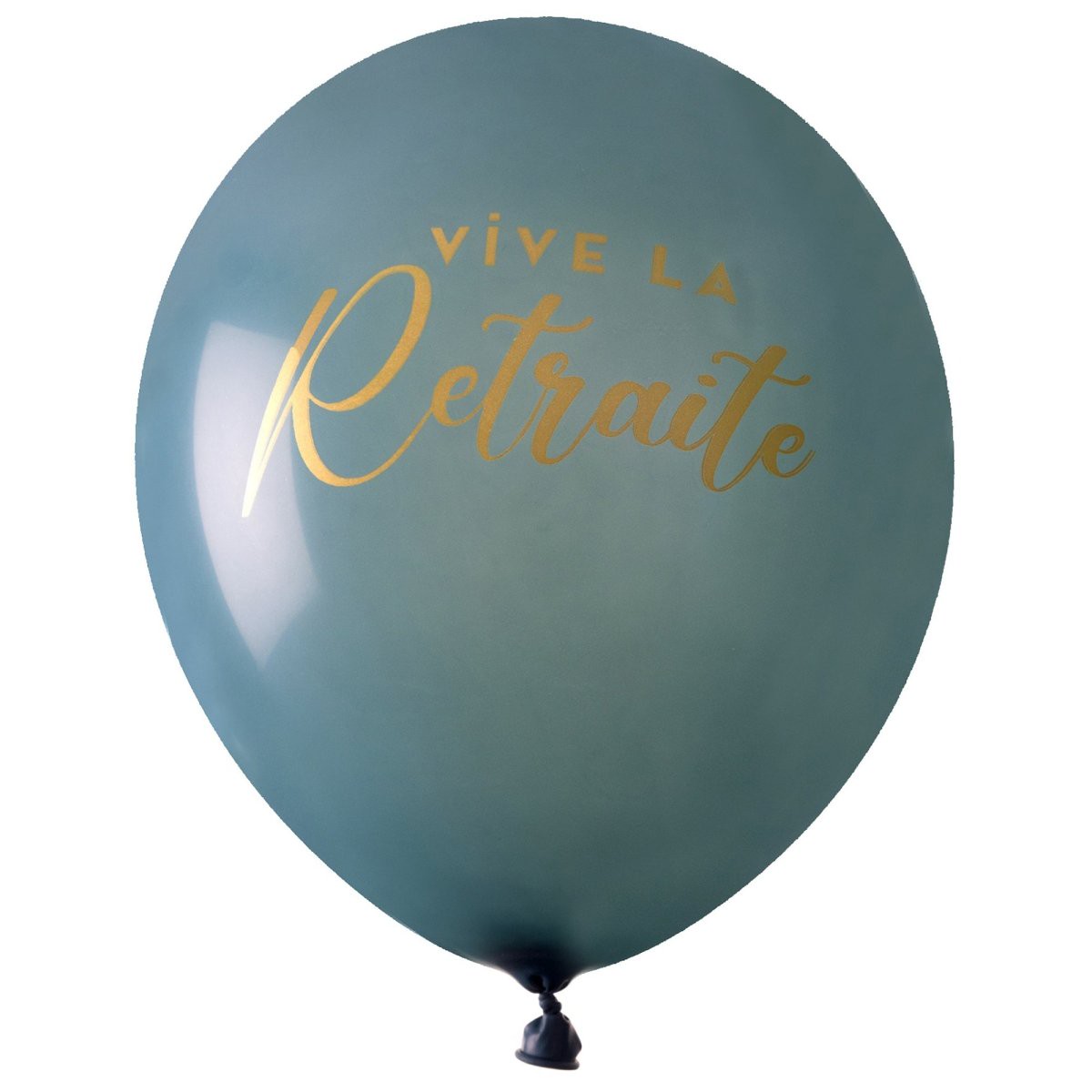 'Retraite Dore Cladon' Latex Balloons, 12 Inches, 6 Count