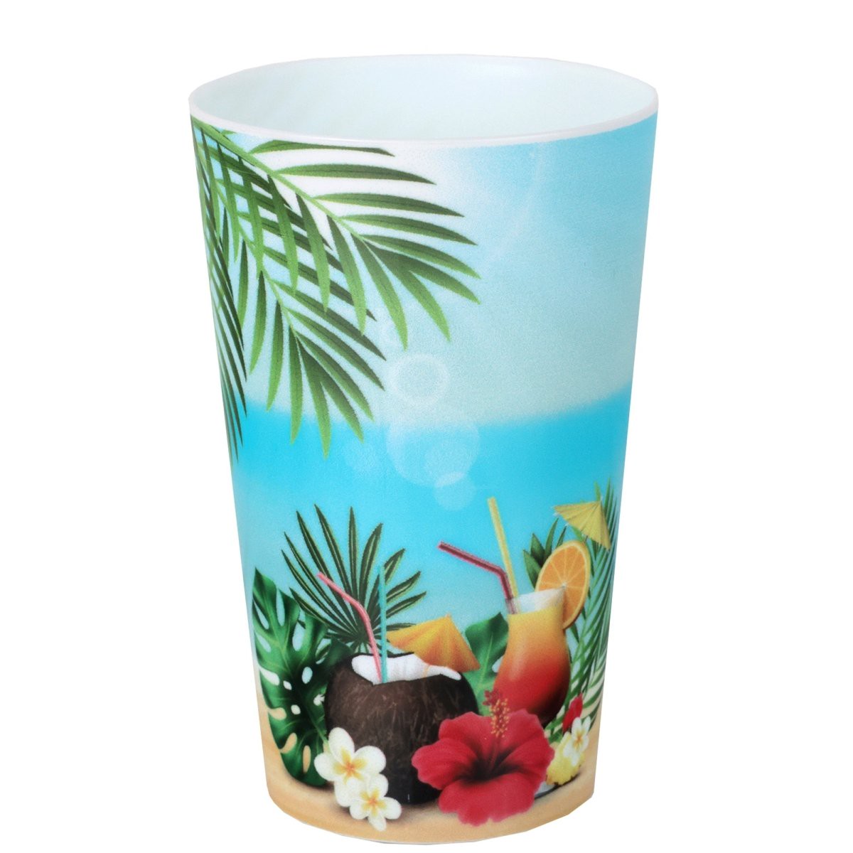 'Retraite Retro' Plastic Cup, 1 Count